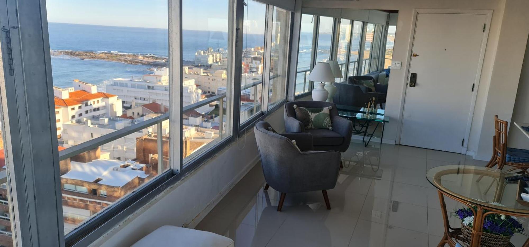 Apto 1011 Piso 10 Santos Dumont Excepcional Vista Al Mar Punta del Este Exteriér fotografie
